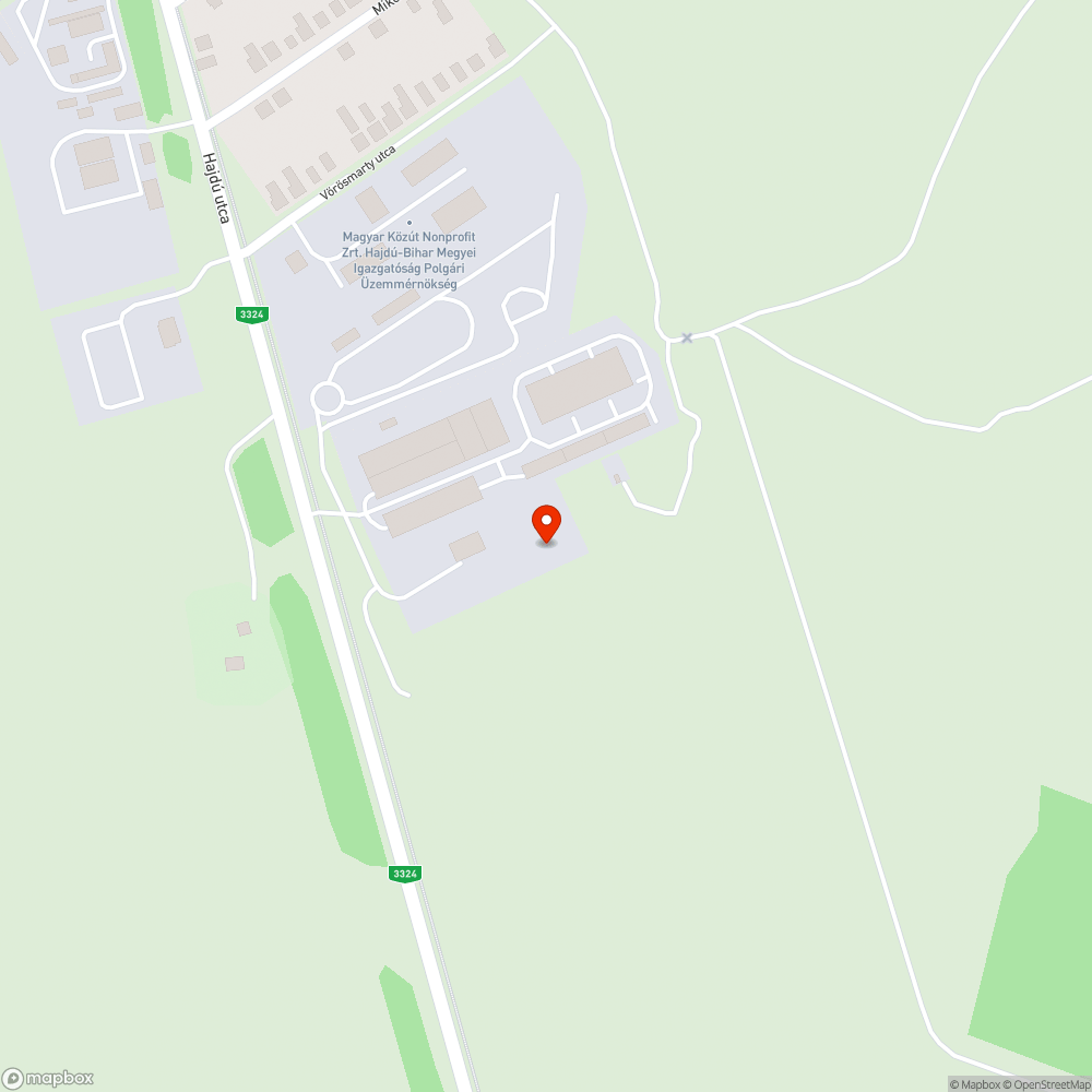 Polgár, hiányzó plexi és sérült tábla bejelentés helye