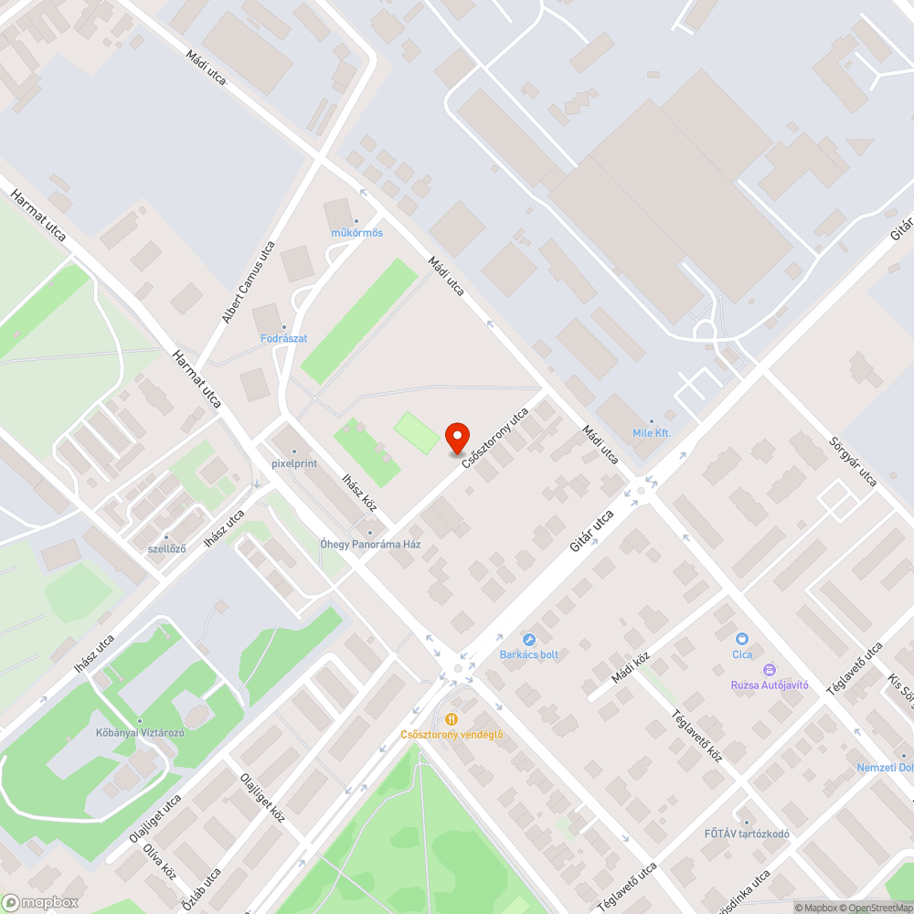 Töredezett, repedezett járda bejelentés helye