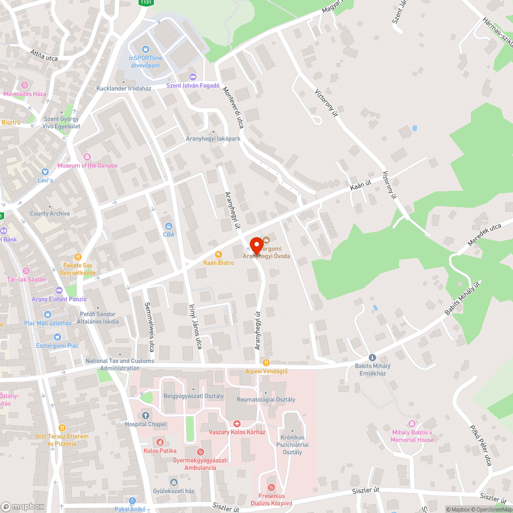 Parkolás bejelentés helye