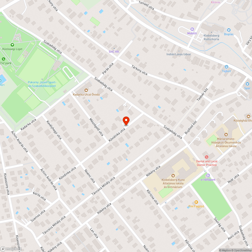 Áramvezeték, veszélyes ág bejelentés helye