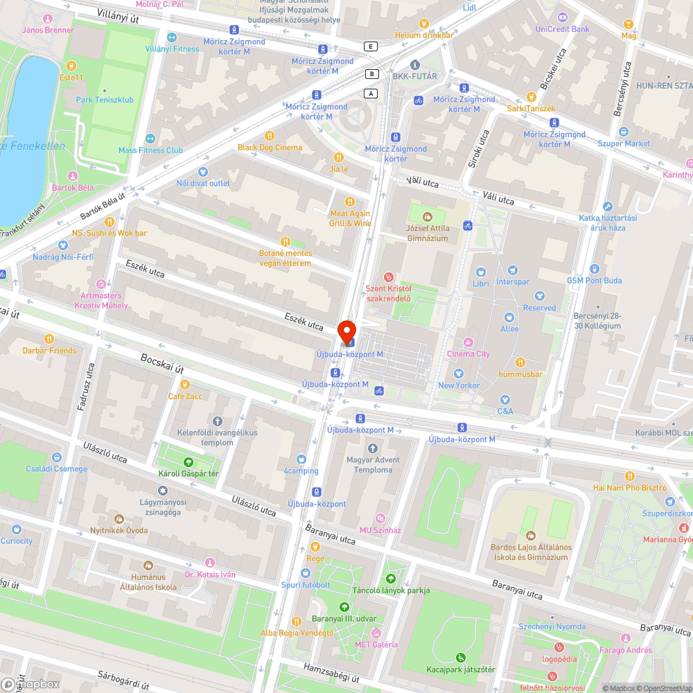 Kopott graffitis pad bejelentés helye