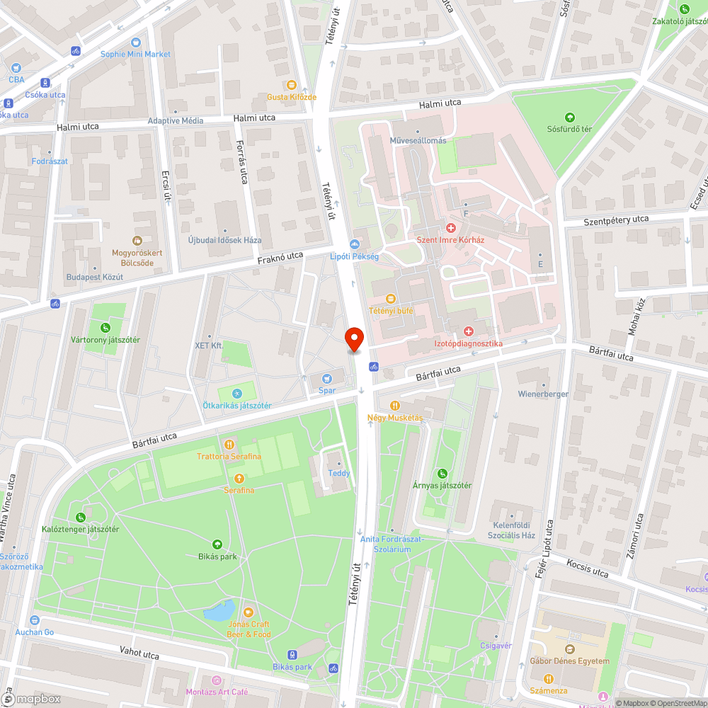 Fehérre kopott pad bejelentés helye