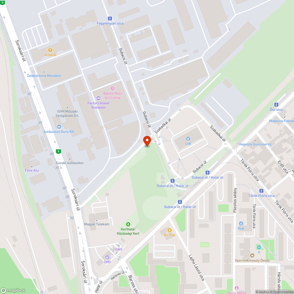 Elhagyott Volkswagen bejelentés helye