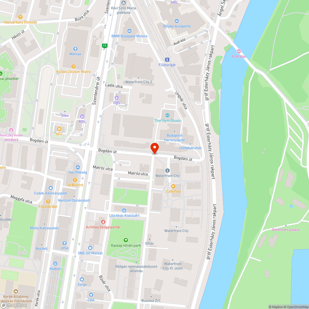 Csapadék nem folyik le bejelentés helye