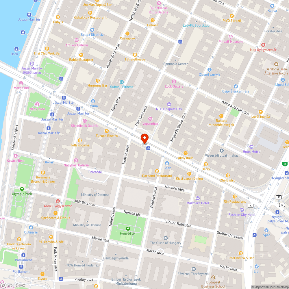 Üres oszlop bejelentés helye