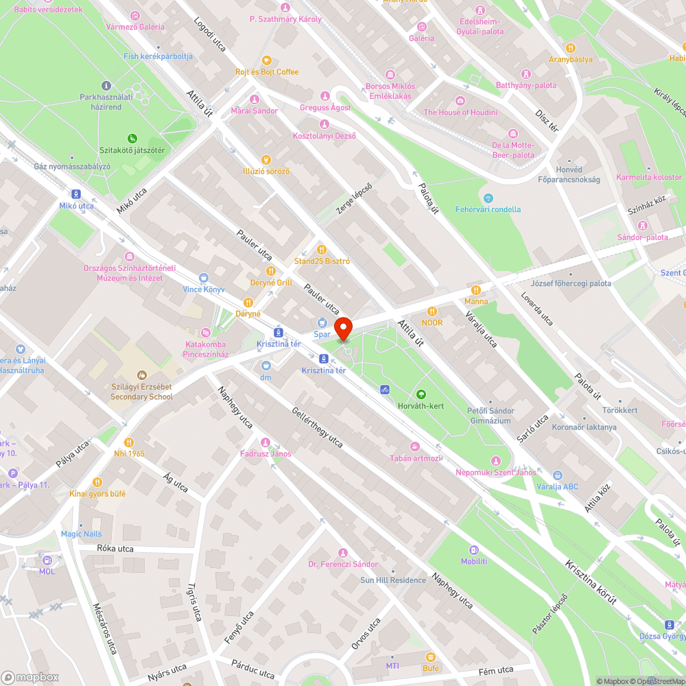 Korlát bejelentés helye