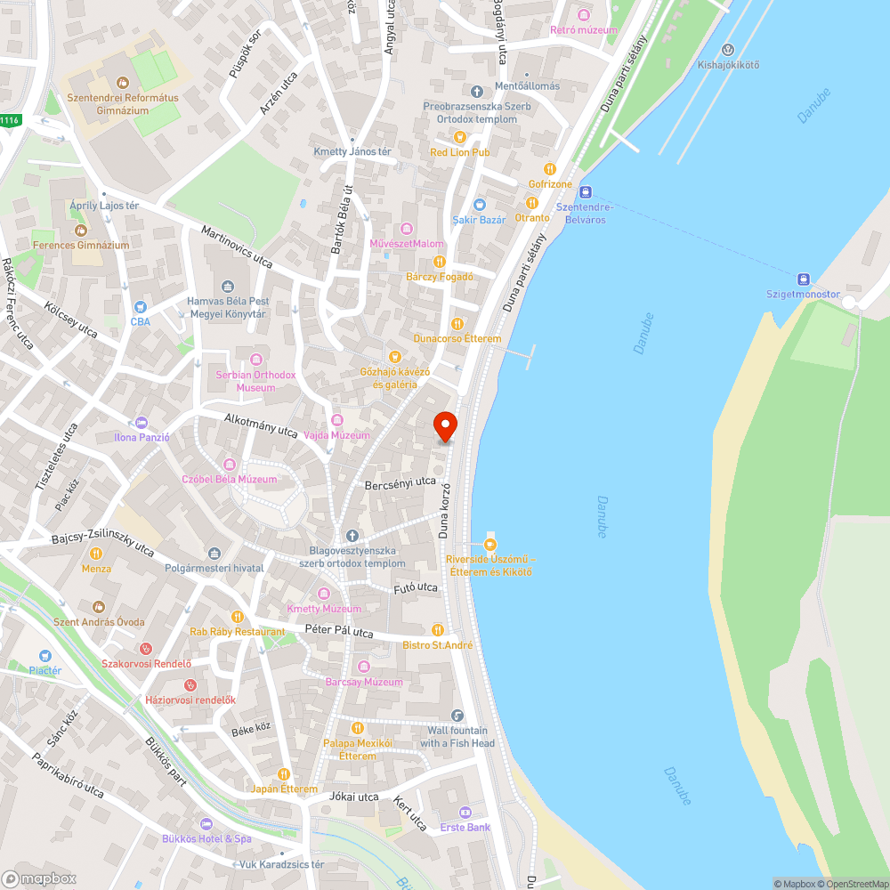 Kiégett rengeteg lámpa a Duna korzón bejelentés helye