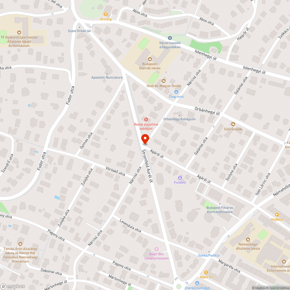 Szemét kupac az út szélén bejelentés helye