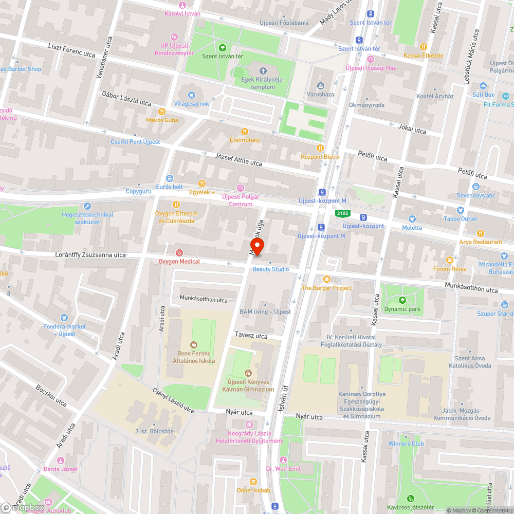 Méretes kátyú az úttesten bejelentés helye