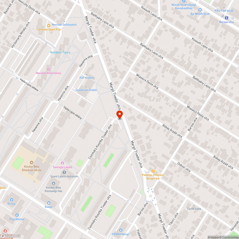 Roncs autó bejelentés helye