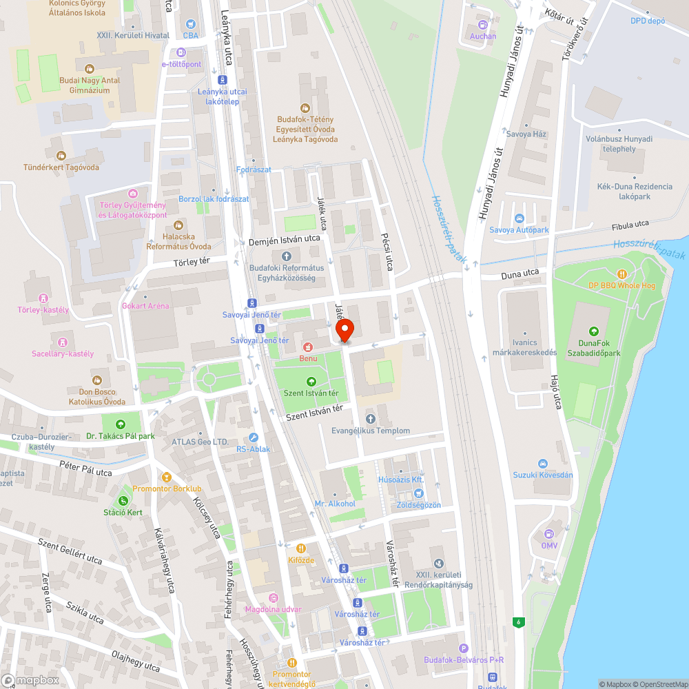 Ferde tábla bejelentés helye