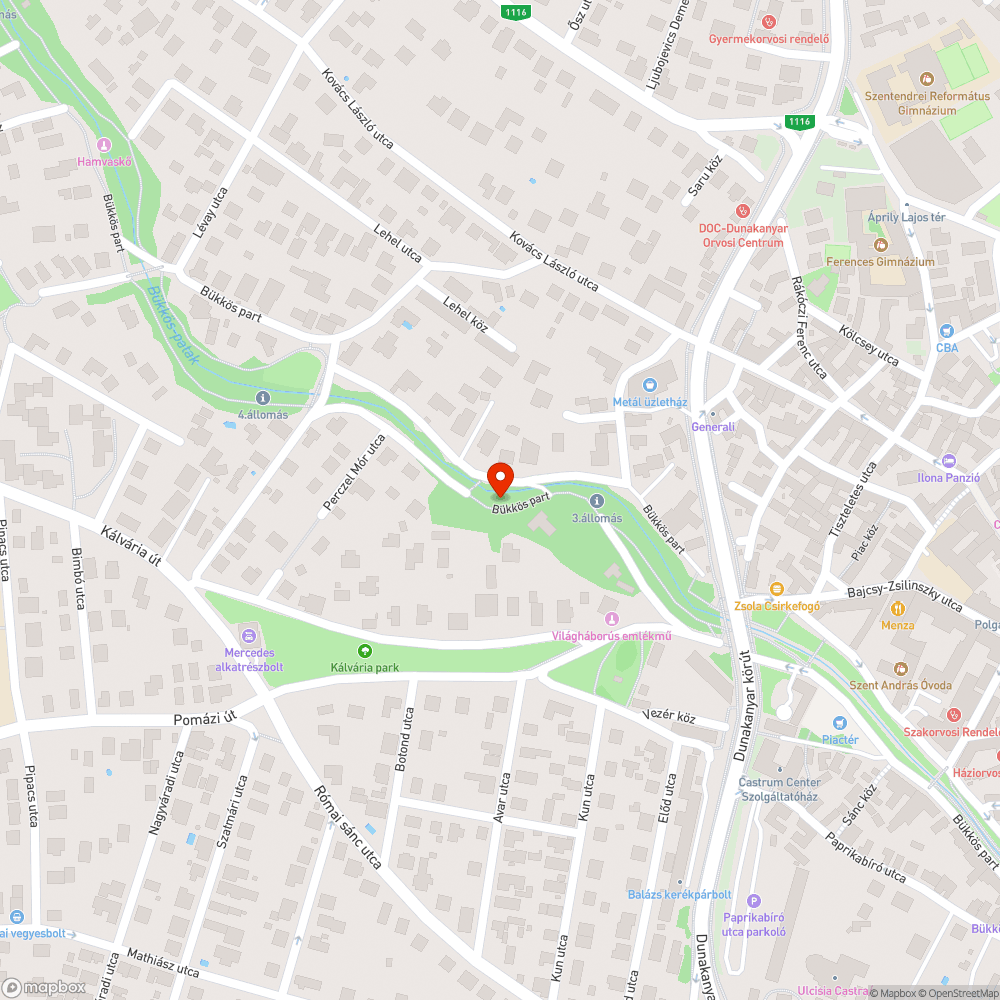 Bükköspart 44. és 46/A között nem működik a közvilágítás bejelentés helye