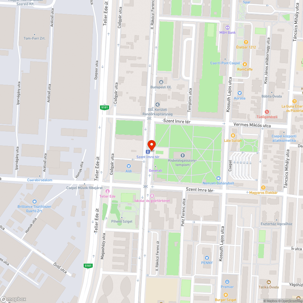 Üres fahelyek bejelentés helye