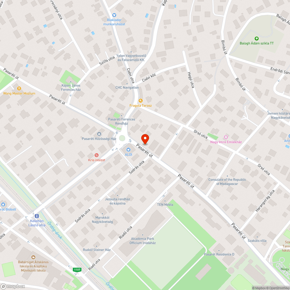 Belógó növényzet bejelentés helye