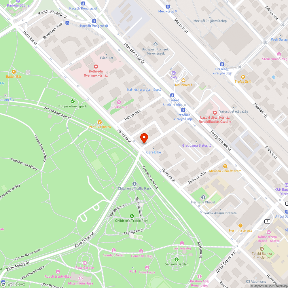 járdán parkoló, elhagyatottnak tűnő autó bejelentés helye