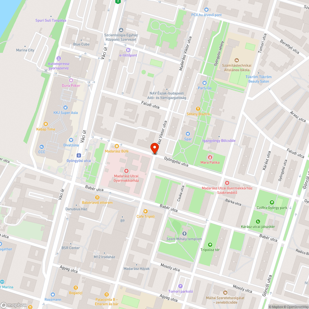 Avar a zebrán, úttest szélén bejelentés helye