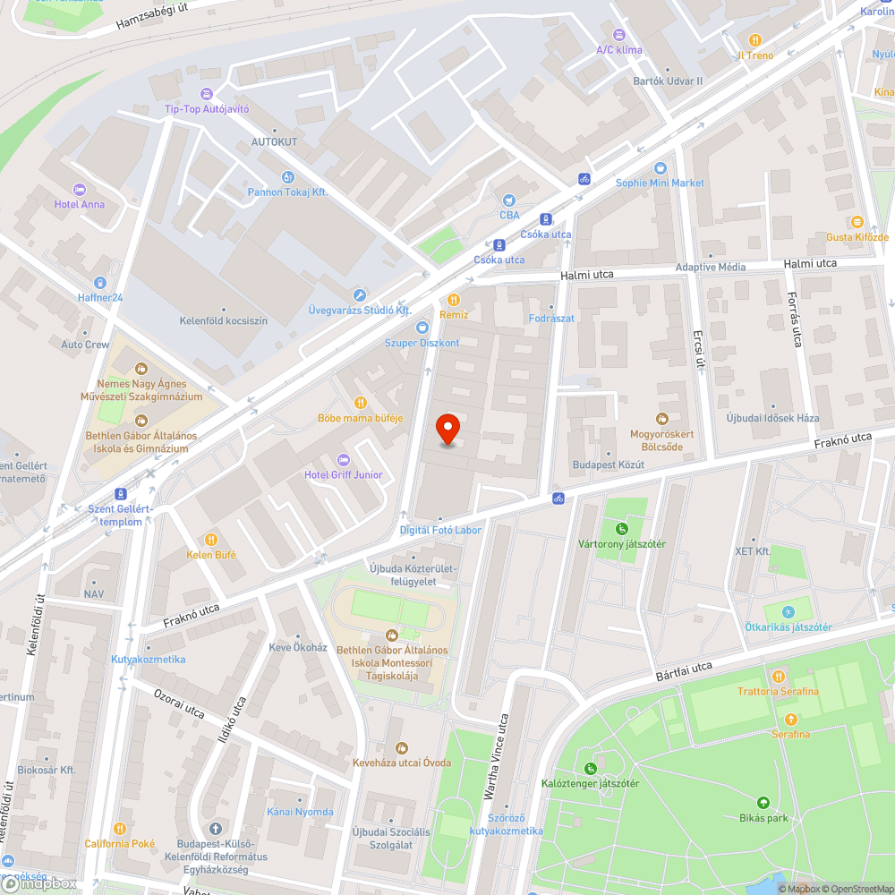 kátyú bejelentés helye