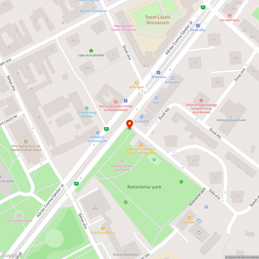 Üres oszlop az új bicikliút mellett bejelentés helye