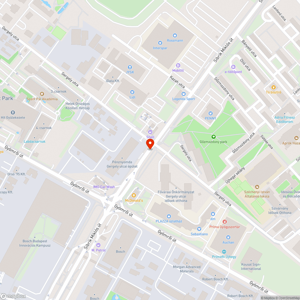 Lezacskózott kerékpáros-tábla bejelentés helye