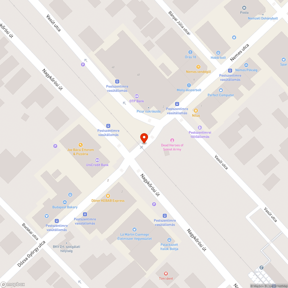 Kiálló vasdarab a rácsokon bejelentés helye