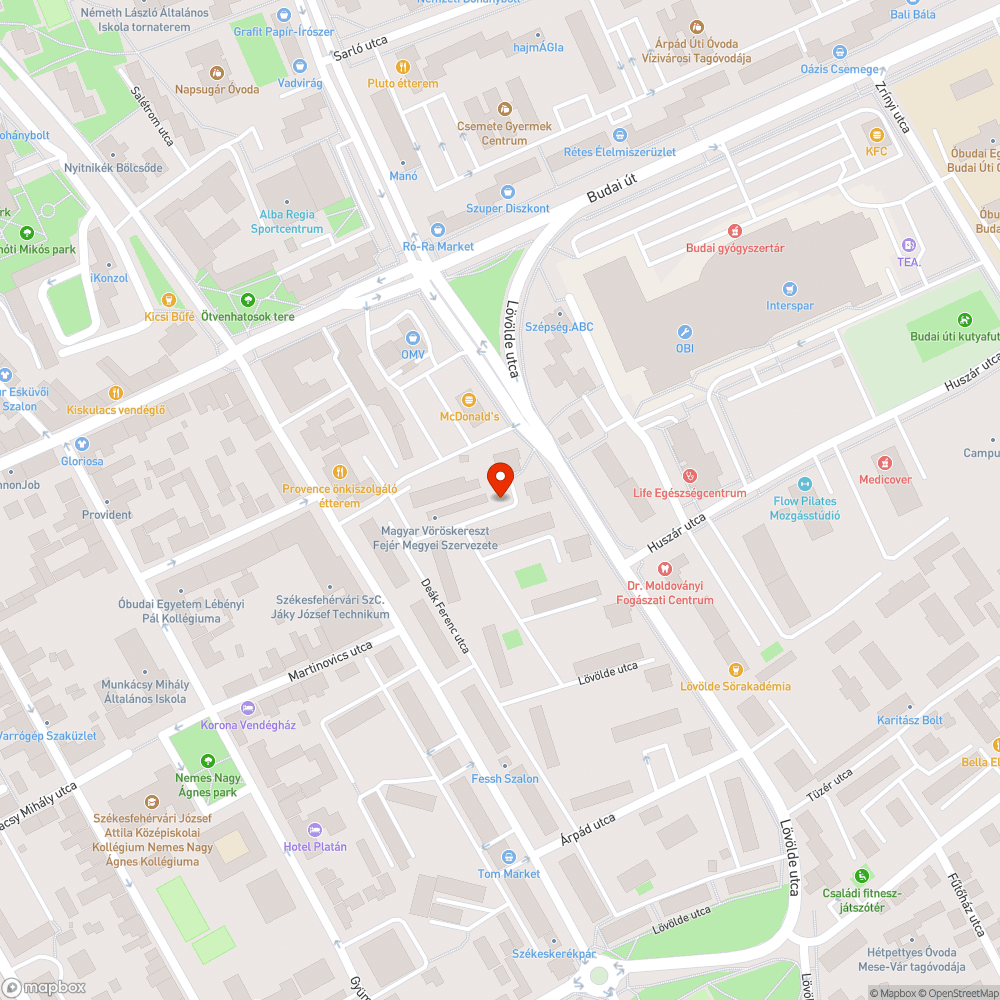 Nem működő közvilágítás bejelentés helye