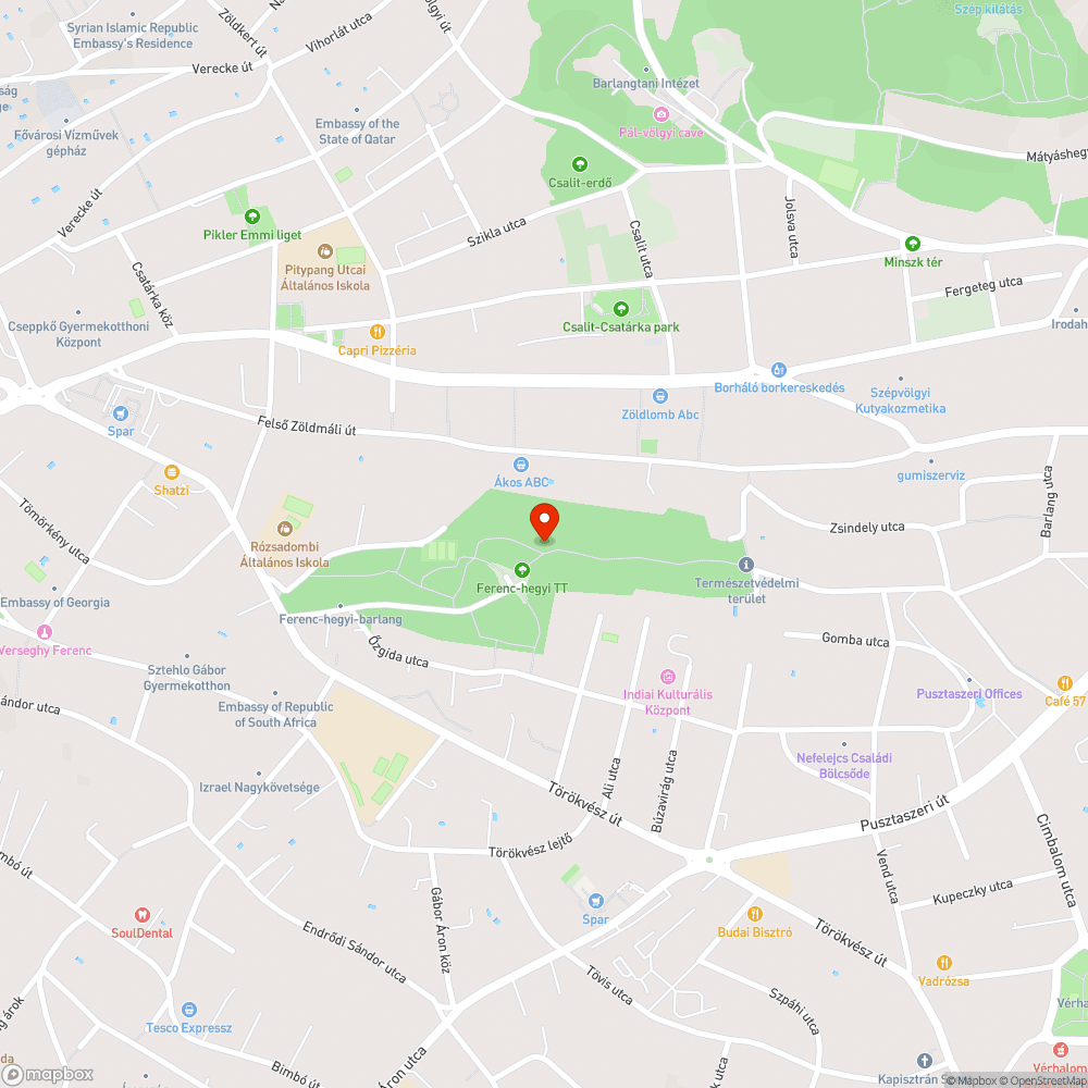 Érzékek ösvénye karbantartása bejelentés helye