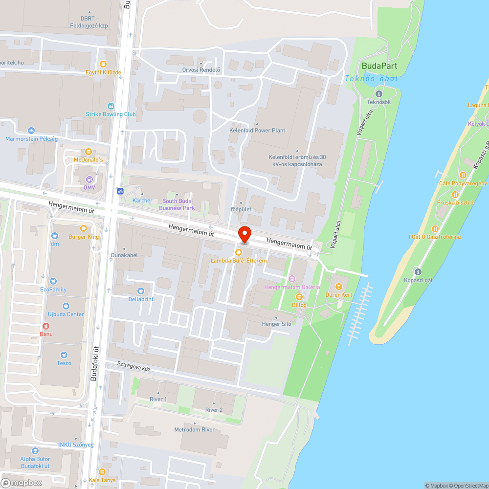 Csőtörés Hengermalom úton bejelentés helye