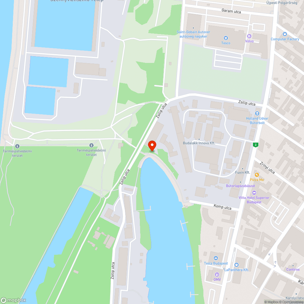 Igénytelenség a Népsziget-öbölnél bejelentés helye