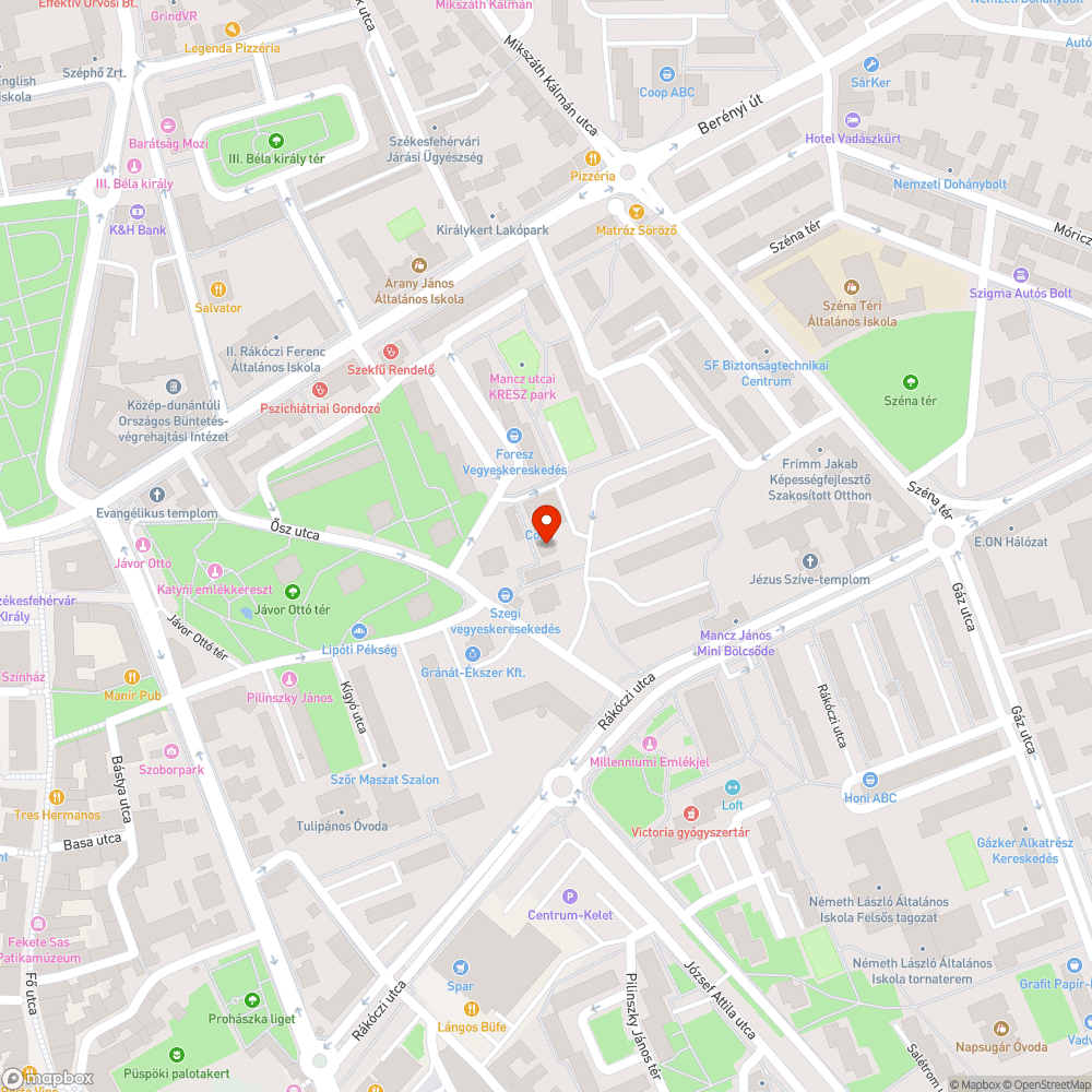 nem ég a közvilágítás bejelentés helye