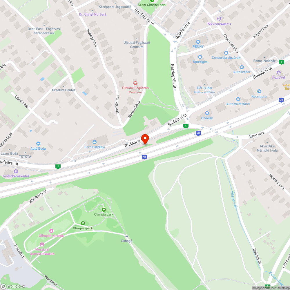 Faültetés bejelentés helye