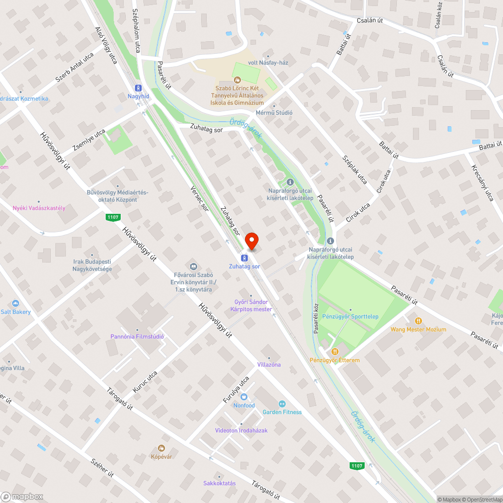 Munkálatok után bejelentés helye