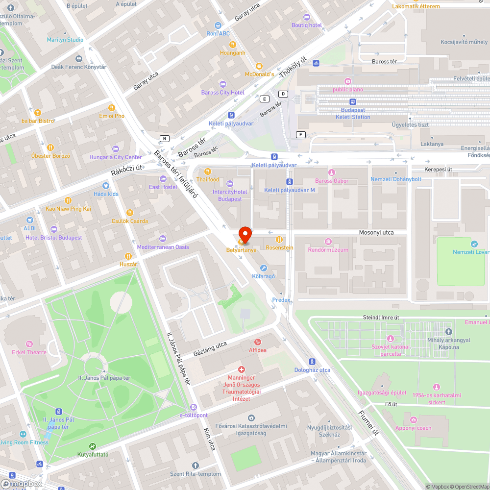 Facsonk, pótlás bejelentés helye