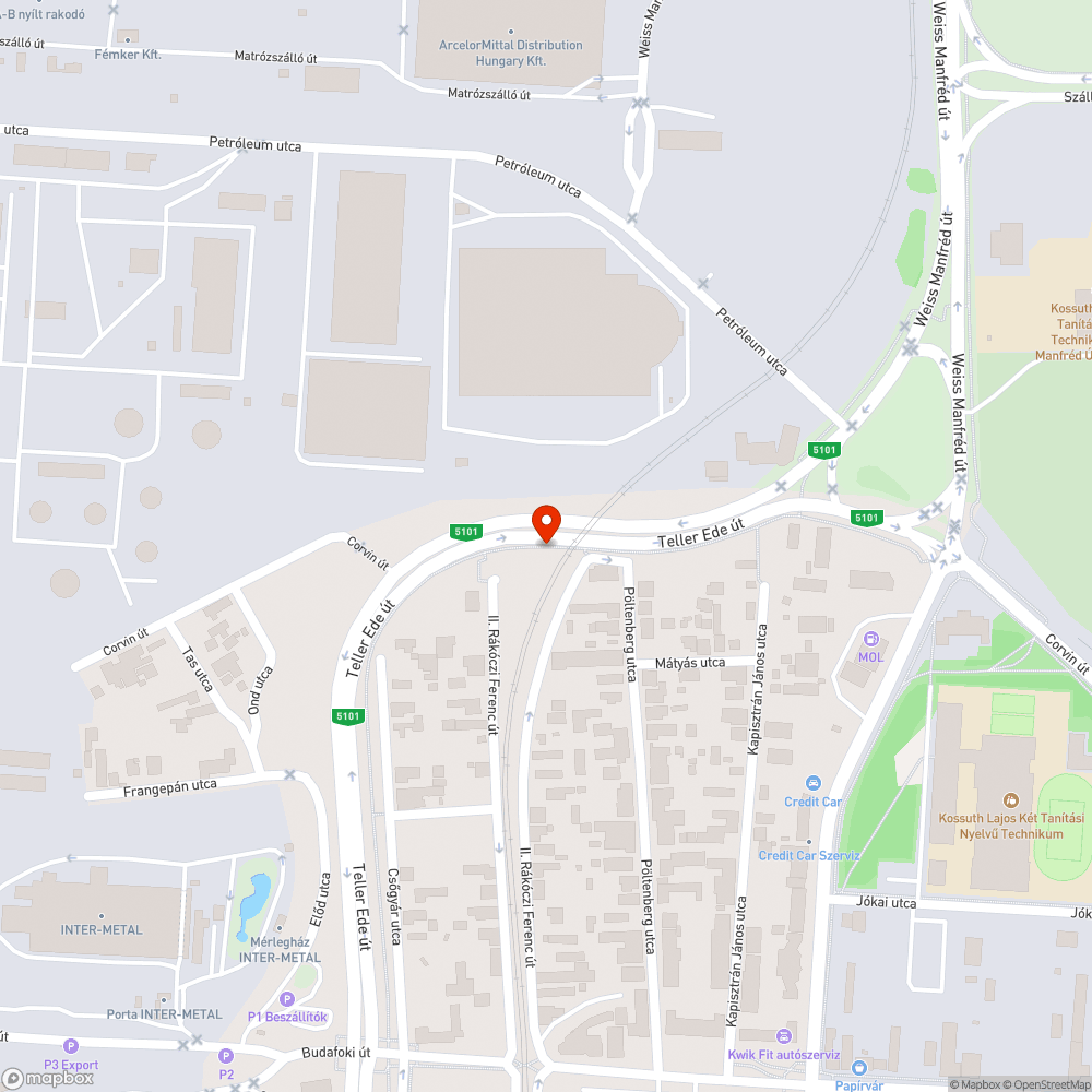 Szemétkupac a bringaút mellett, újra. bejelentés helye