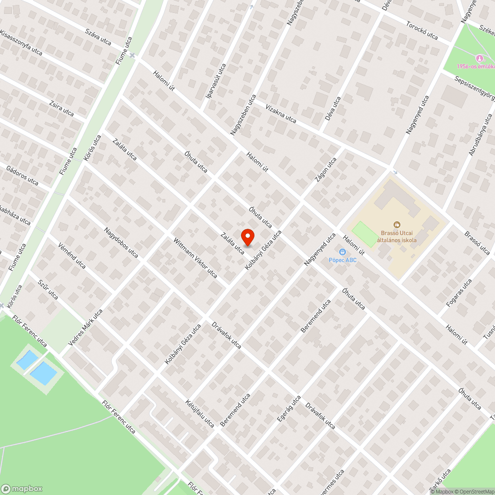 Gyorsforgalom az utcában bejelentés helye