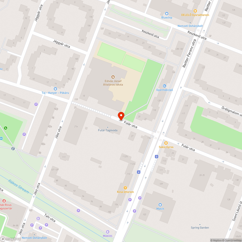 Megint kidöntött oszlop bejelentés helye