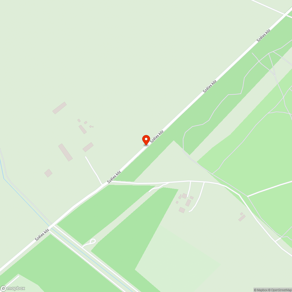 Kátyúk bejelentés helye