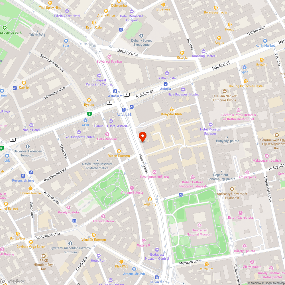 Balesetveszélyes burkolat bejelentés helye