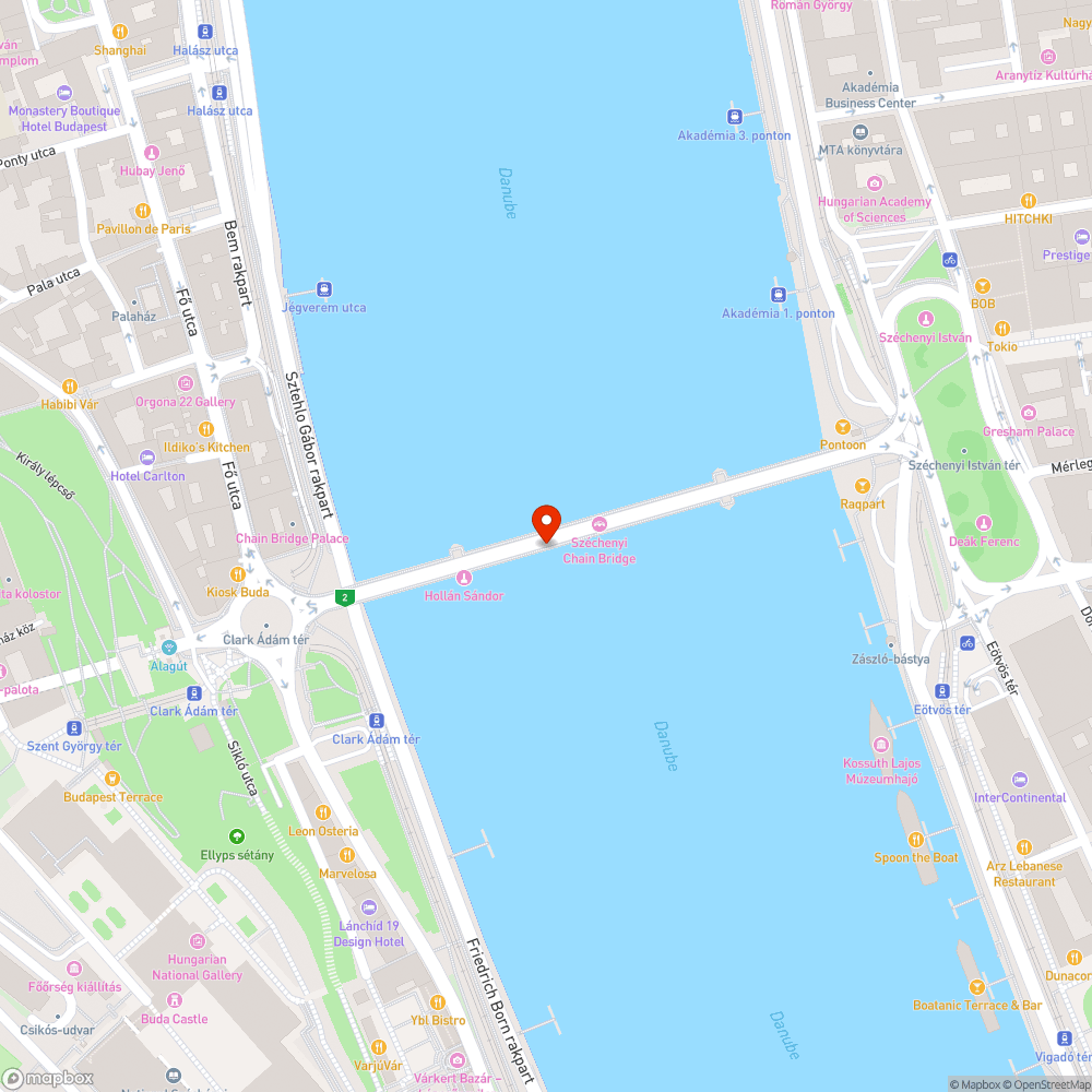 Lánchídon folyamatos átrohangálás bejelentés helye