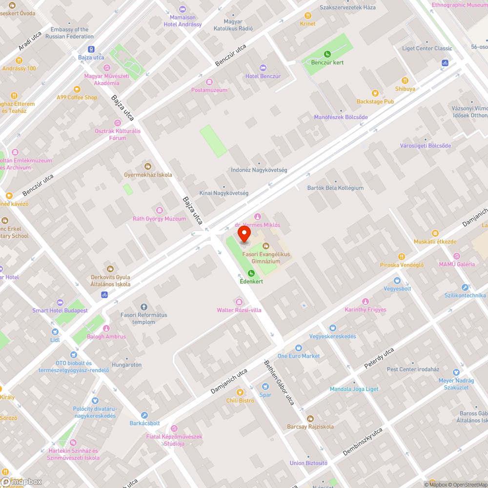 Reformáció park világítás bejelentés helye