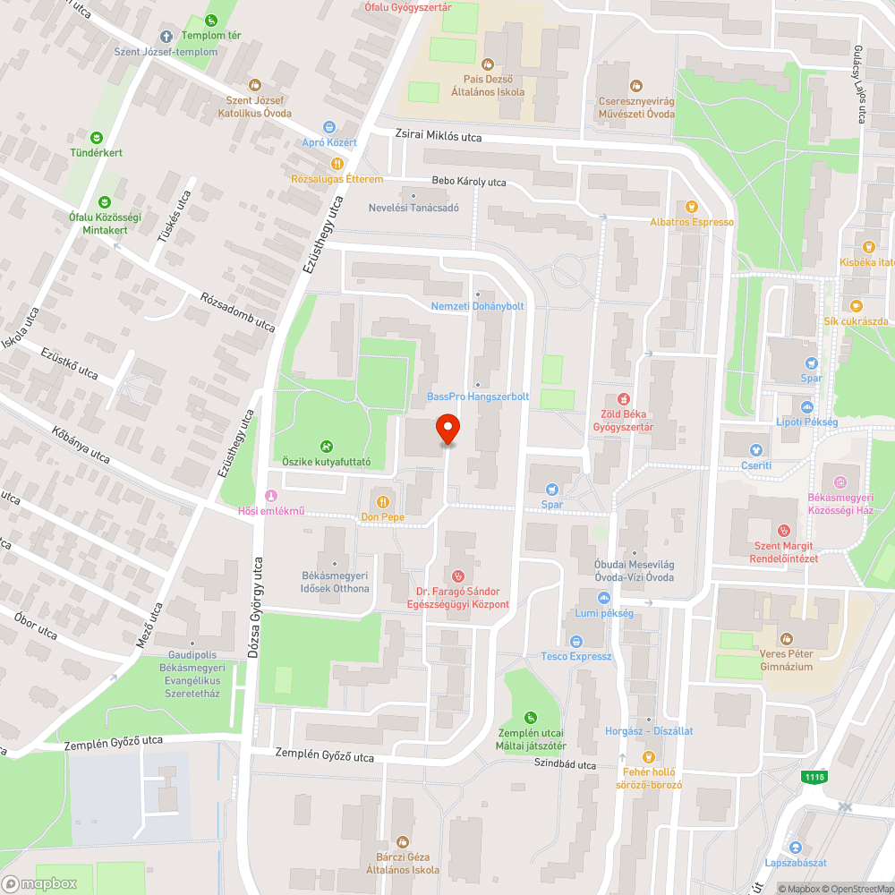 Nagy pocsolyák bejelentés helye