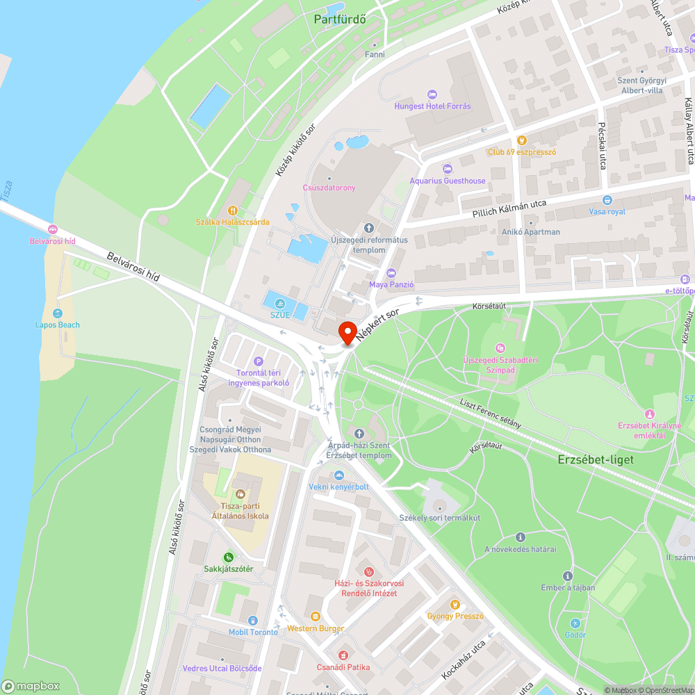 Kidöntött tábla bejelentés helye