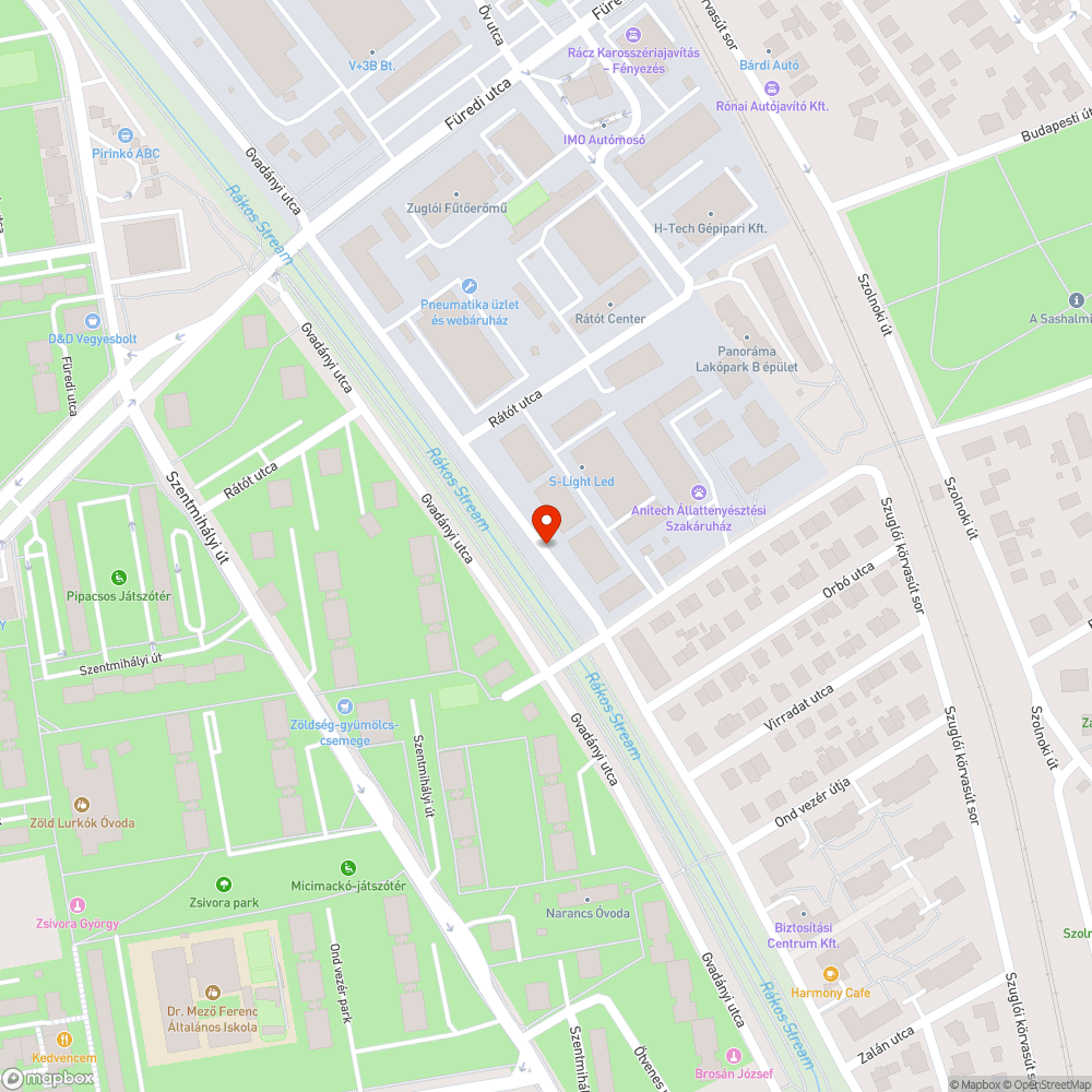 Elhagyott rendszám nélküli autó bejelentés helye