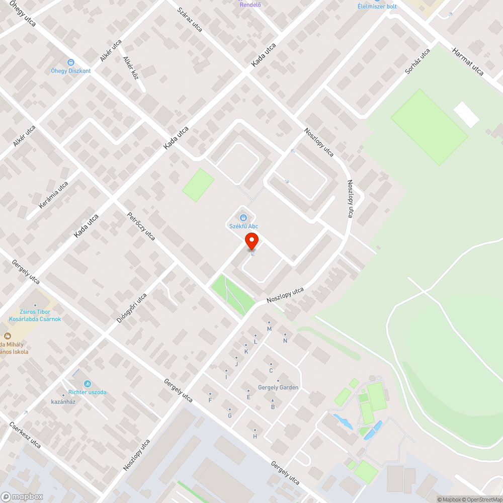 Nincs közvilágítás bejelentés helye