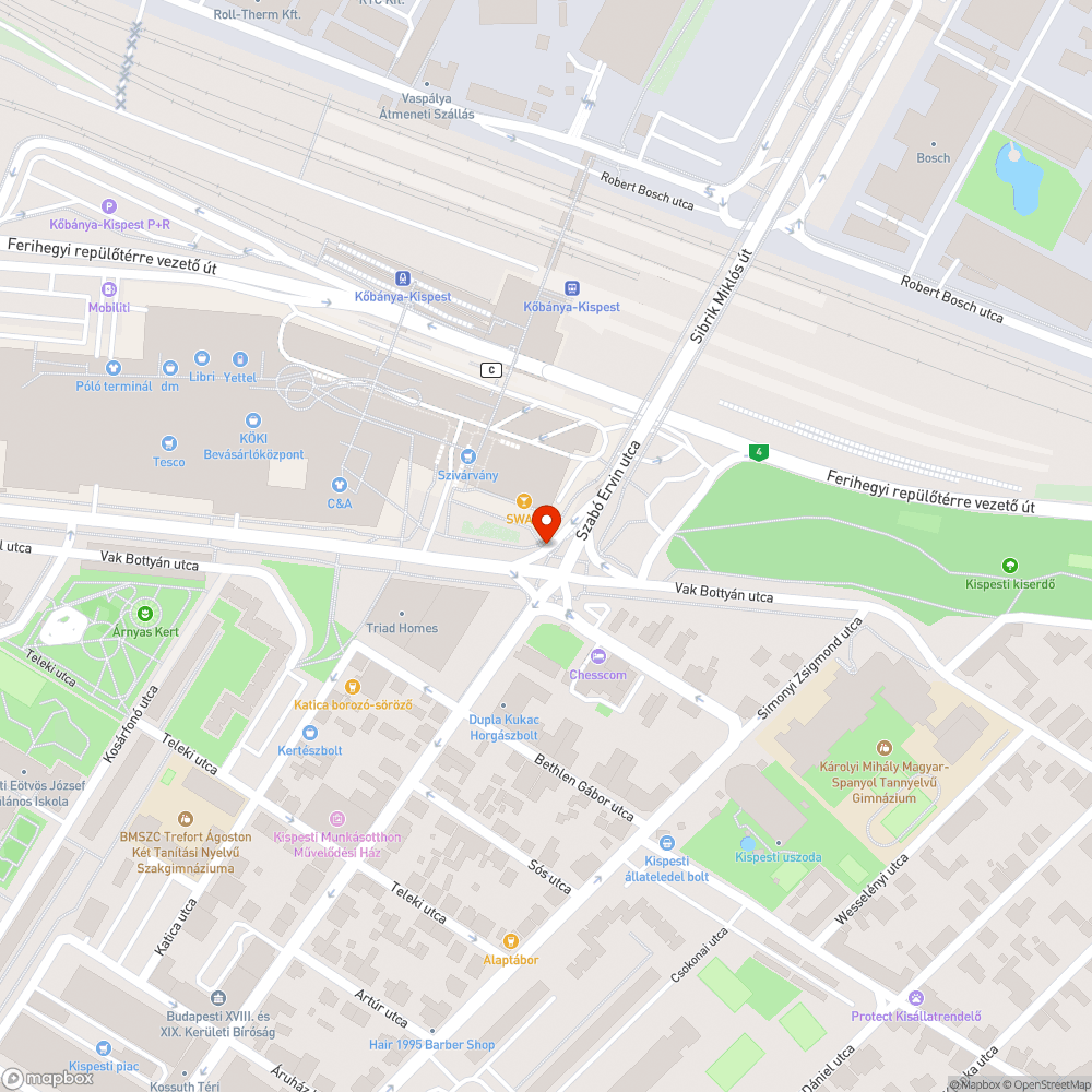 Veszélyes kereszteződés bejelentés helye