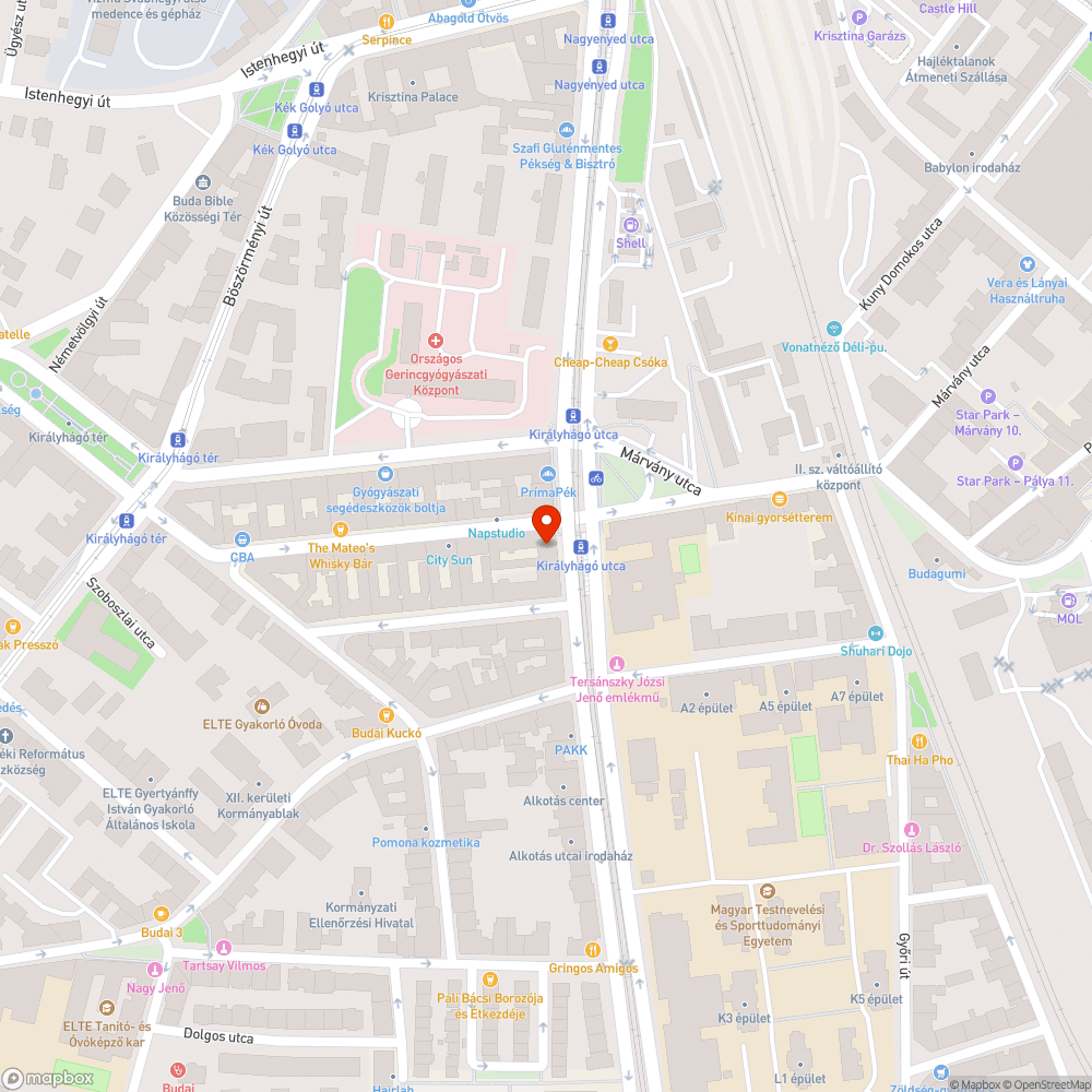 Kidőlt gyepszegély bejelentés helye