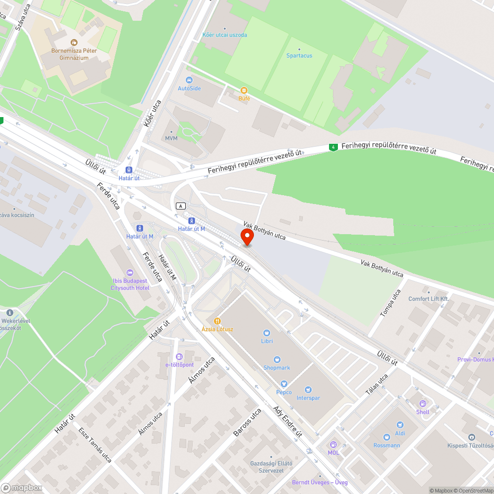 Beesett szerelőajtó villanyoszlopon bejelentés helye