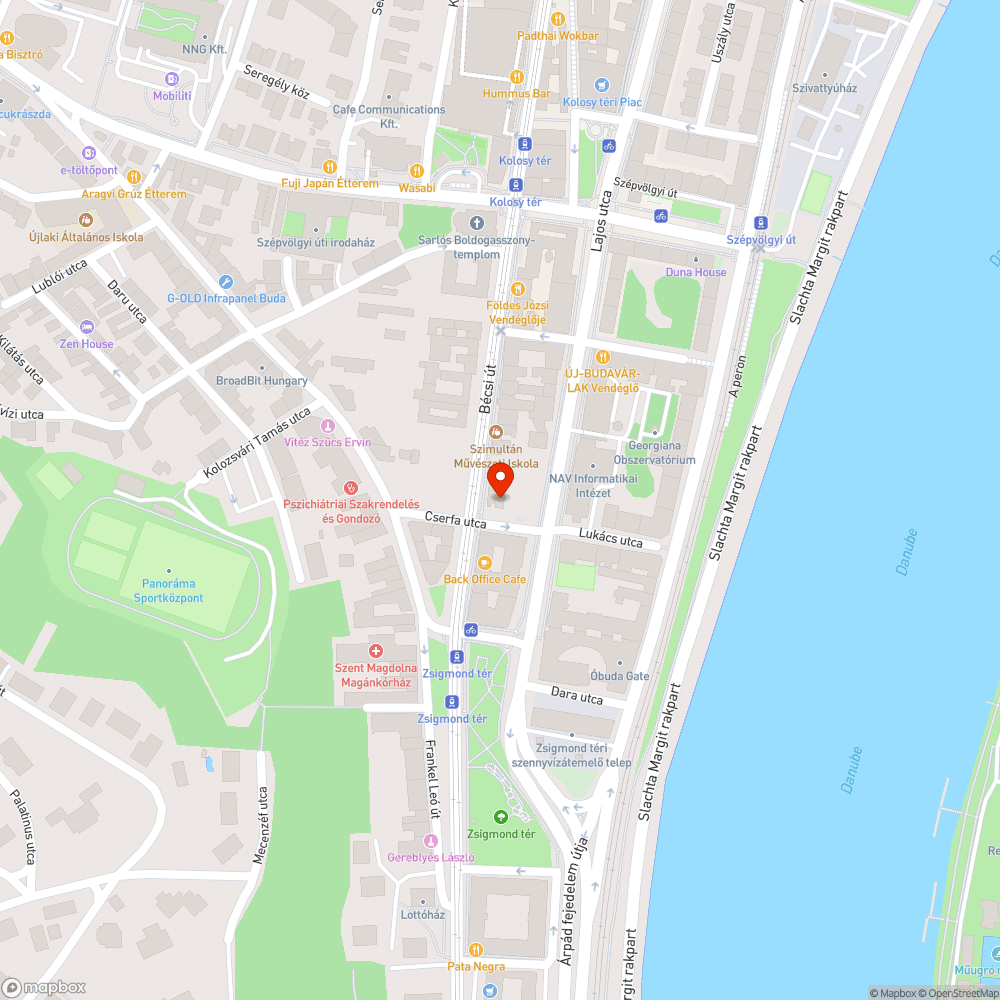 Szemét a járdán bejelentés helye