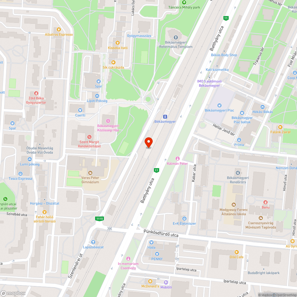 Graffitis oszlopok bejelentés helye