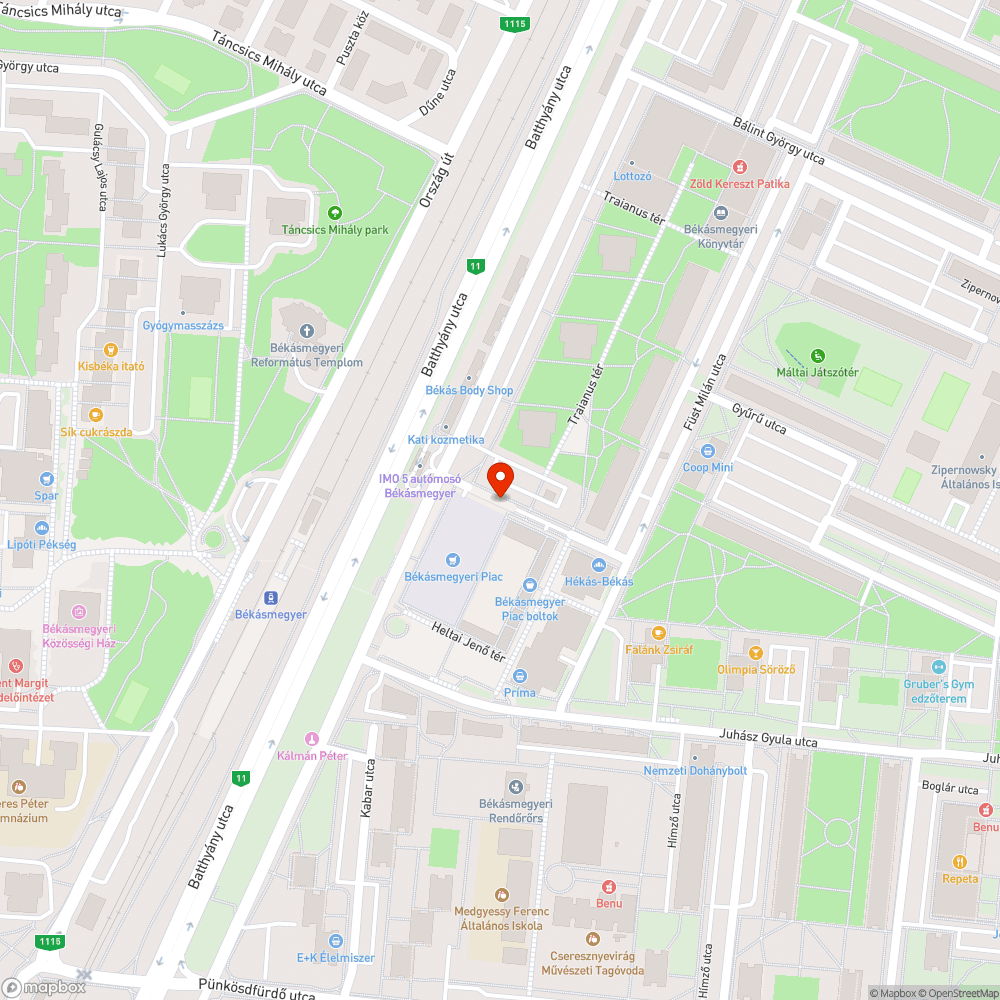 Olaj az áruszállító szakaszon bejelentés helye