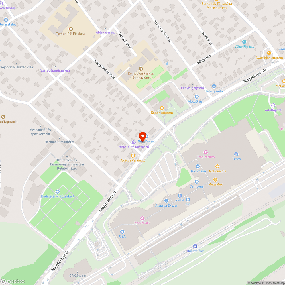 Rendszeres járdán parkolás bejelentés helye